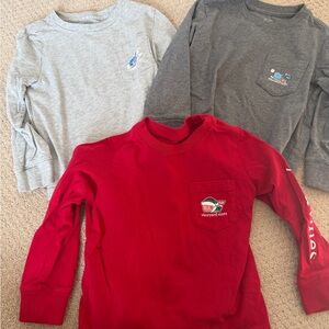 2T Vineyard Vines Kids Long Sleeve Shirt - holiday lot